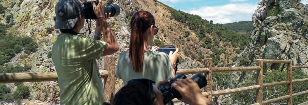 Monfragüe a vista de buitre